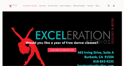 Desktop Screenshot of excelerationstudios.com